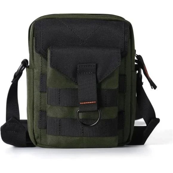 Boutique Other - Mini Messenger Bag Shoulder Bag for Phone Passport Style 2-military Green